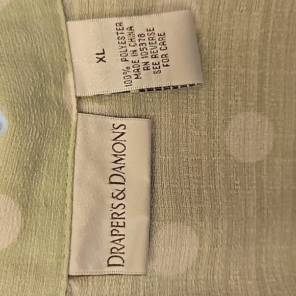 VINTAGE DRAPER'S & DAMON'S 3 PC SET BLAZER TANK TOP XL PANTS 1X POLKA-DOT - Picture 7 of 11